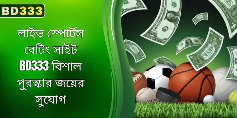 লাইভ স্পোর্টস বেটিং সাইট BD333-এ বিশাল পুরষ্কার জেতার সুযোগ