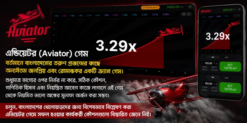 বাংলাদেশের খেলোয়াড়দের জন্য এভিয়েটর গেমের কার্যকরী কৌশল, গাণিতিক হিসাব এবং আবেগ নিয়ন্ত্রণের মাধ্যমে নিয়মিত মুনাফা অর্জনের উপায়।